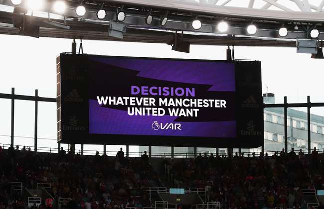 Manchester United are the only club who could be given a penalty at full time...