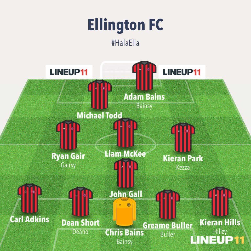 ellington_fc's tweet image. 🚨Team news for today’s game 🚨

#HalaElla