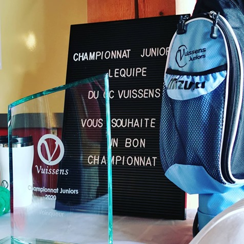 Championnat Juniors J-1 <a href="/GolfVuissens/">Golf Club Vuissens</a>