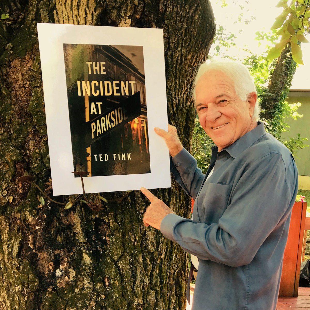 TedFinkAuthor's tweet photo. You're Invited! Celebrate the Release of Ted Fink's latest novel, The Incident at Parkside. Zoom Book Release Party, Oct. 15 @ 7:30pm. Register at https://t.co/y0dgkbWSVx. First 10 to register and attend receive a free signed printed book. - https://t.co/44KscKtT5J https://t.co/IcokRQeaa2