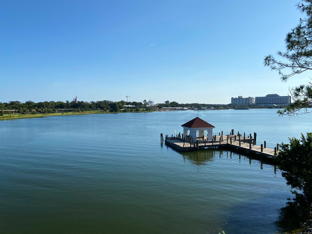 View from our theme park view room at the Grand Floridian