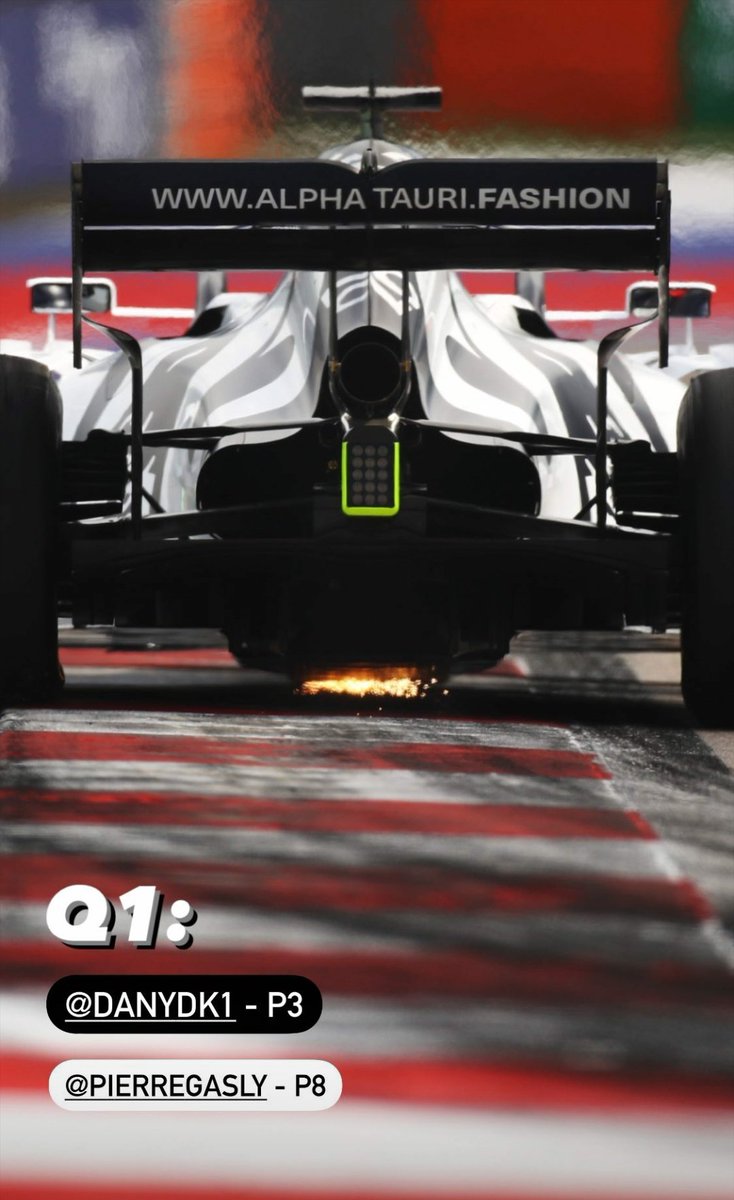 AlphaTauriARG's tweet photo. #Qualy #AlphaTauri #GPRusia https://t.co/mgOAVrkbDZ