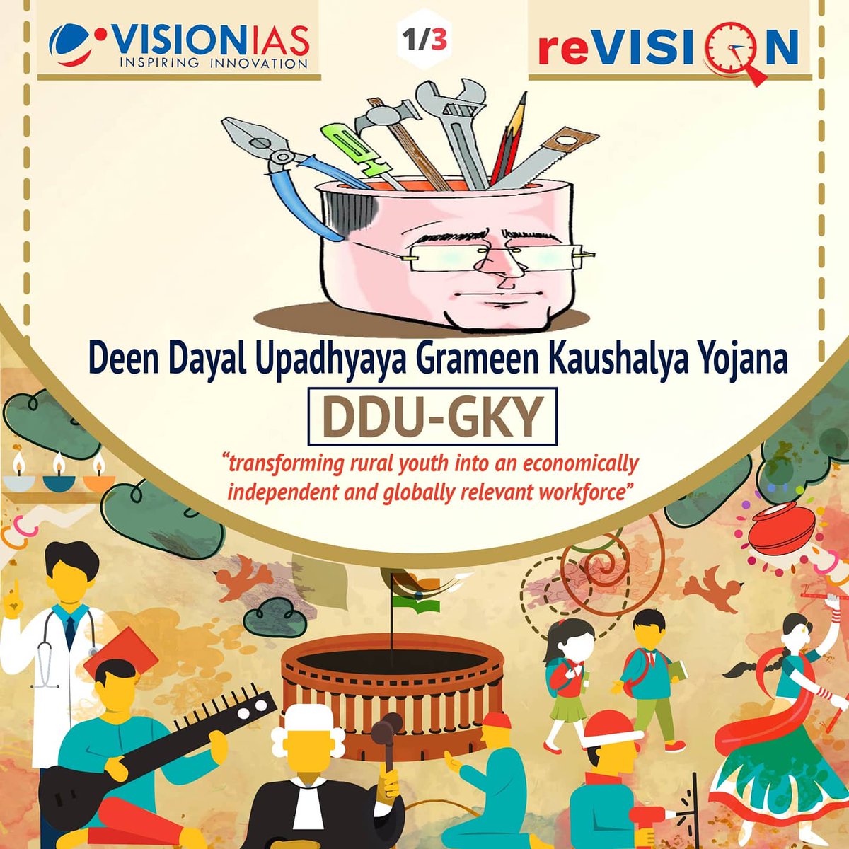 Vision_IAS's tweet image. reVISION | 26 September 2020

Deen Dayal Upadhyaya Grameen Kaushalya Yojana [DDU-GKY]

#visionias #currentaffairs #prelims2020 #prelimsiscoming #abhyaas #upsccse #ias #ias2020 #upsc2020