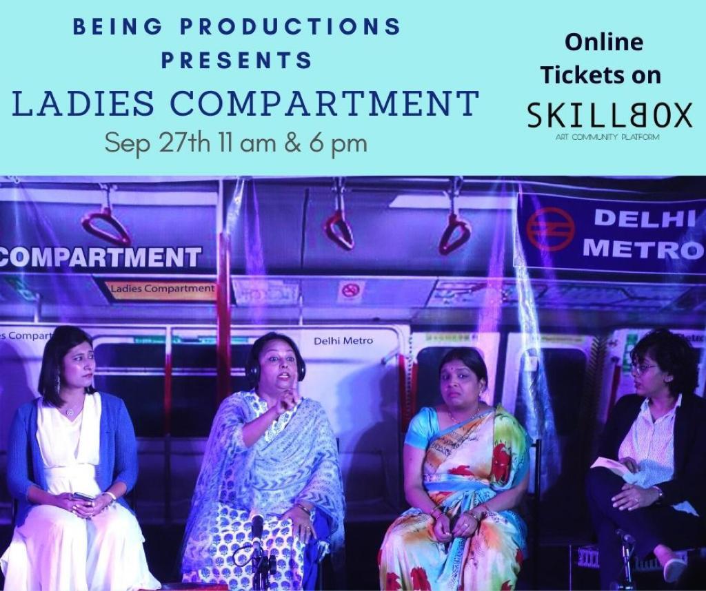 Pooja3pathi's tweet photo. https://t.co/5VAq6ClBIt
Happening tommorow .
#bookyourtickets  for #ladiescompartment at @SkillBoxIndia and support #theatre. 
In this testing #COVID19India times we won't allow #art to die .
#BookBoost #onlineshow https://t.co/00Qef4ksUH