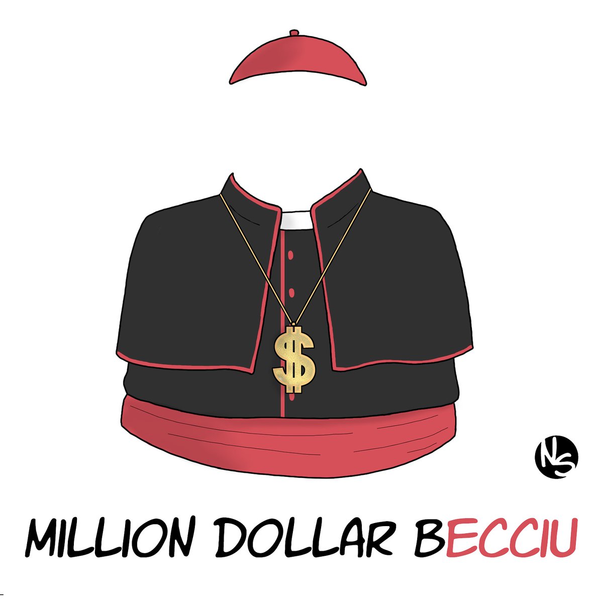 Enneesse3's tweet photo. False god...
#cardinalbecciu #becciu #vaticano #cardinal #cardinale #dimissioni #corruption #scandalo #money #enneesse #vignette https://t.co/jX76NpBejJ