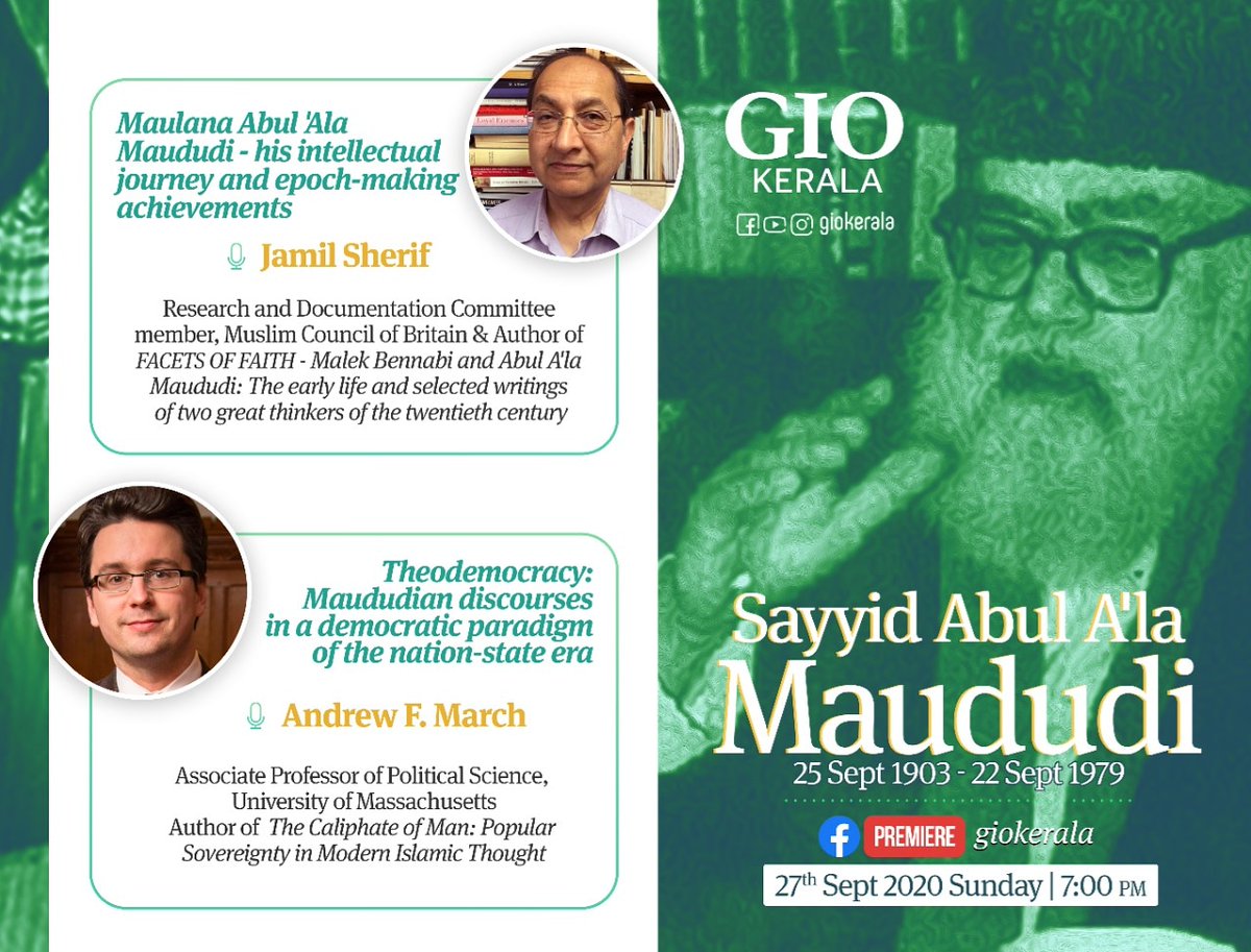 GioKerala's tweet photo. Sayyid Abul A'la Maududi
25Sept1903 - 22 Sept 1979

#JamilSherif
#AndrewMarch https://t.co/jBtB4XgGkH
