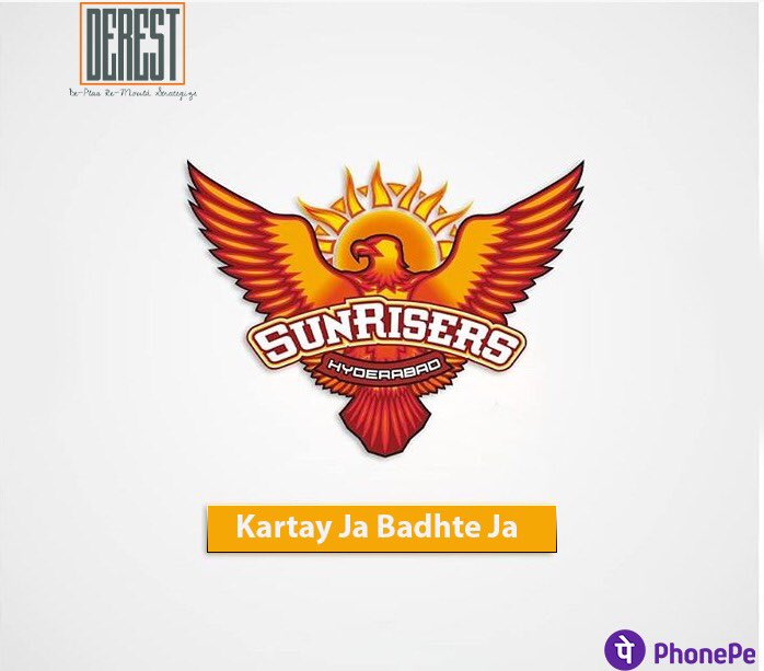 DerestMarketing's tweet photo. Nag a brand🔁Tag a team!!
#IPL2020 #Kkr #SRH #brandmarketing #phonepe #thumsup #derest #HappyWeekend https://t.co/9hARWVQowD