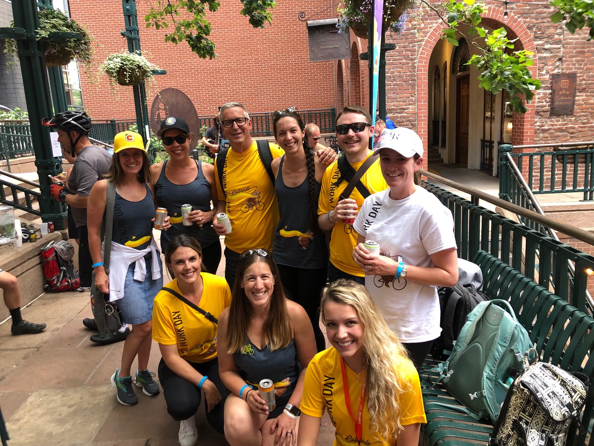 SteveErickson1's tweet photo. Thanks @DRCOGorg #WayToGo team for making #BikeToWhereverWeek a bike-basket-full of fun! Here's a (late) contribution to #FlashbackFriday - was it really just last year we were able to celebrate another successful #BikeToWorkDay like this? In
2021, we'll coming back strong! https://t.co/7o1jNR4j5o