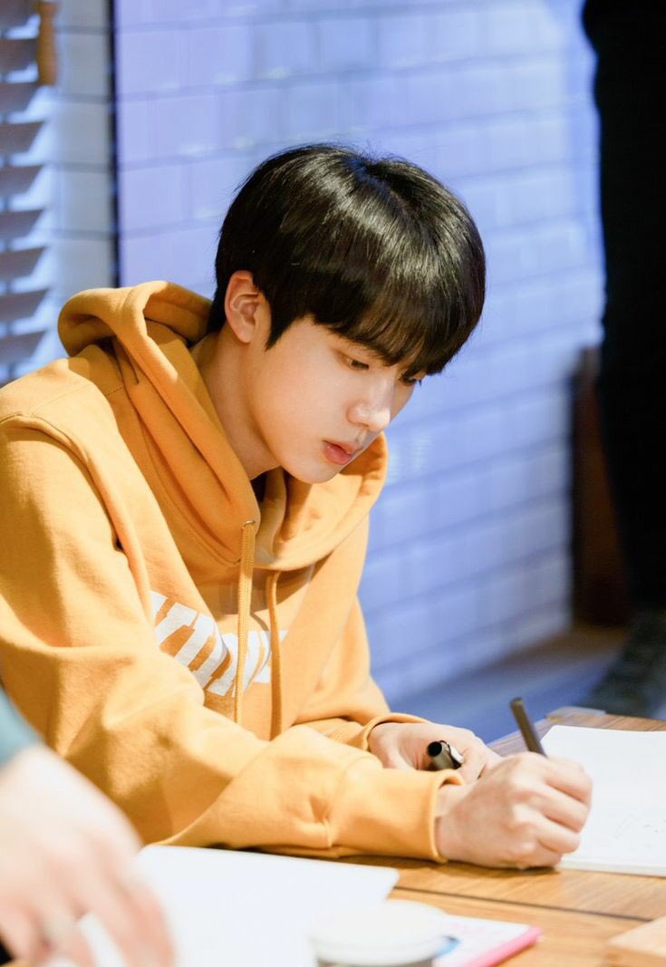 Kim Seokjin as your college crush — a thread