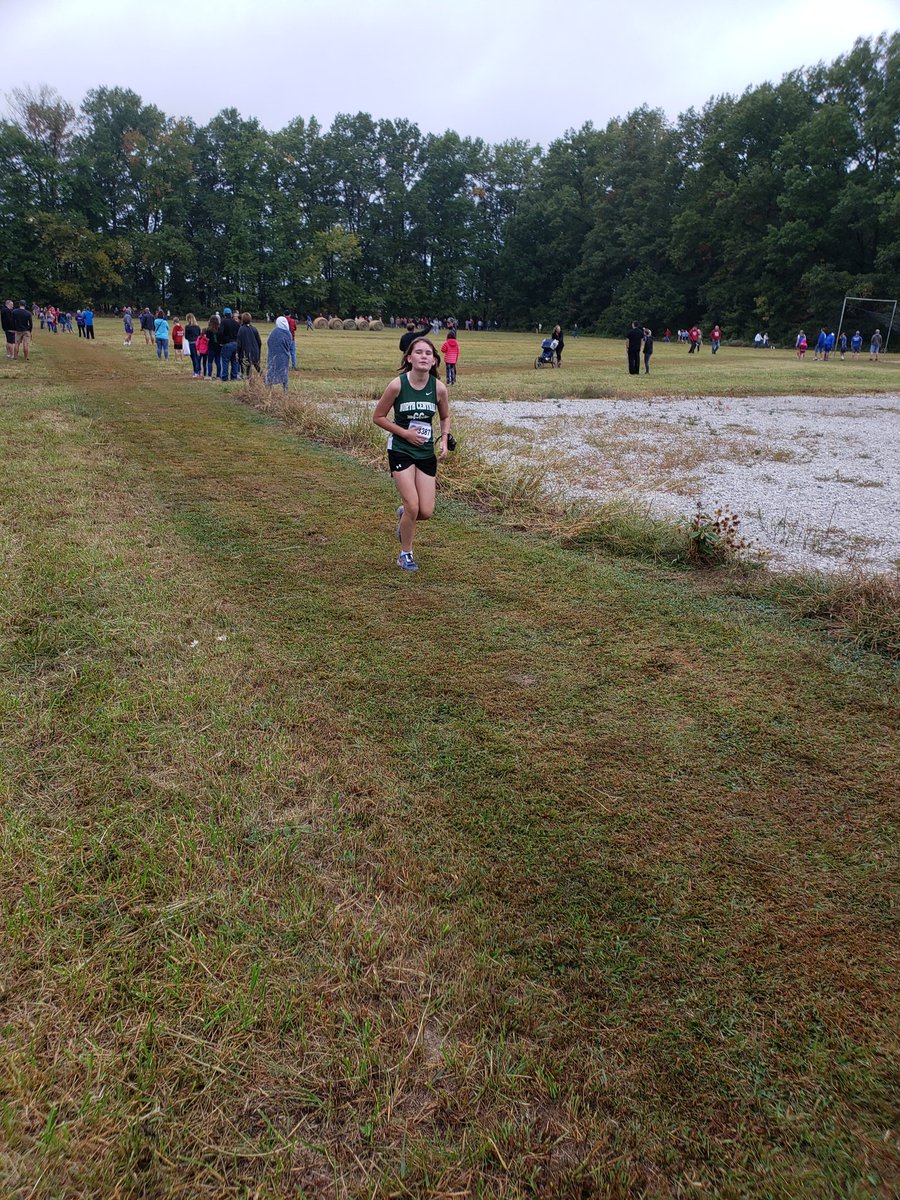 NorthCentralXC's tweet photo. Junior high girls at the Shakamak Invite. https://t.co/BeueK1zevI