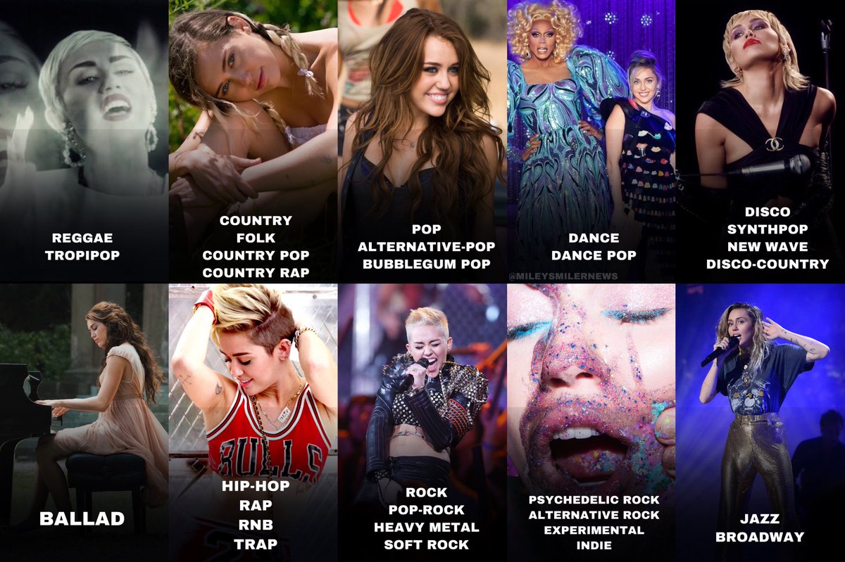 the versatility of miley cyrus - a needed thread