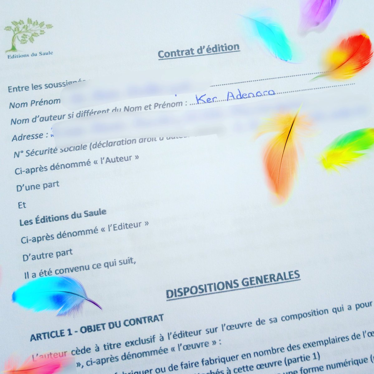 Ce début d'automne me porte chance. <a href="/EditionsduSaule/">Editions du Saule</a> me renouvellent leur confiance. Sortie prochaine de mon roman jeunesse !

#litteraturejeunesse #romanjeunesse #bookstagram #lecture