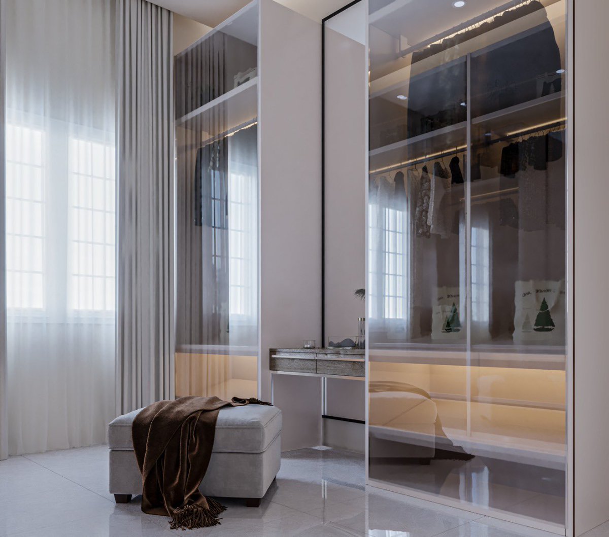 #تصميم_داخلي احد اعمالنا لمشروع الماجدية ريزدينس الرياض