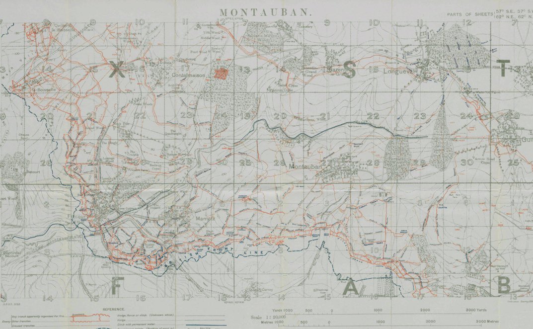 The focus then switched away to the South, and the area of Thiepval passed to the command of Reserve Army, under your friend and mine, General Sir Hubert de la Poer Gough. No big attacks here for over 2 months.