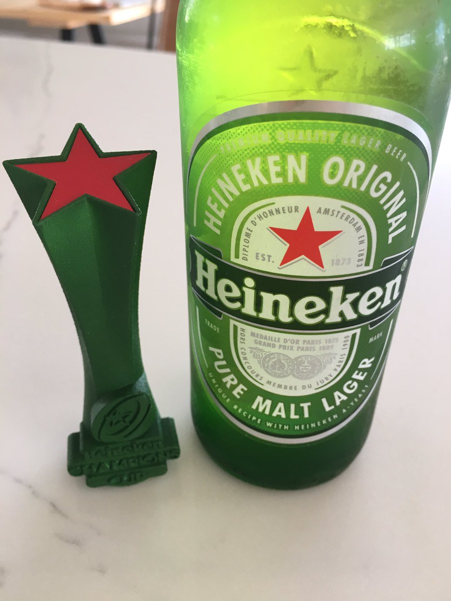 Well done Racing; Exeter to join them in the final. Decent afternoon of #HeinekenChampionsCup on TV. Cheers <a href="/Heineken/">Heineken</a>
