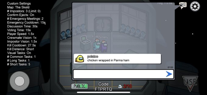 someone named potatoe entered the lobby, said this, then left.....iykyk https://t.co/6wjSQIwTbU