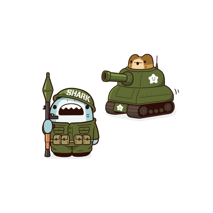 「何かを持っている 戦車」のTwitter画像/イラスト(新着)
