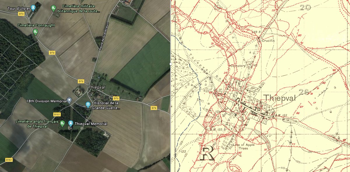 Three days before the attack on 26 September, the men were shown over model trenches of Thiepval. Two brigades would be put in line; Harold Higginson’s 53rd Bde and Thomas Shoubridge’s 54th, which was led in to action by Frank Maxwell VC’s 12th Middlesex.