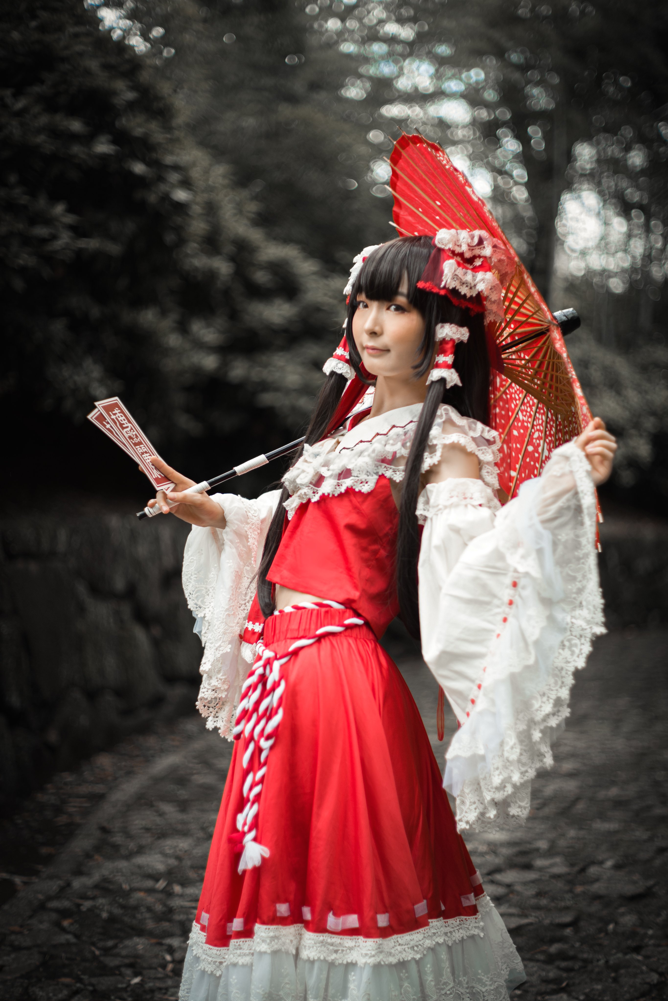 M サイズ 」東方Project 博麗霊夢コスプレ服 夏 森森仙デザイン新作-