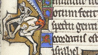 THREAD: So I study medieval sex, and what *fascinates* me are sex acts that don't get discussed in medieval texts. Take analingus/rimming: almost NEVER mentioned, but it appears *all the time* in illustrations. [CW: butts and rimming, duh. also genitals] #MedievalTwitter