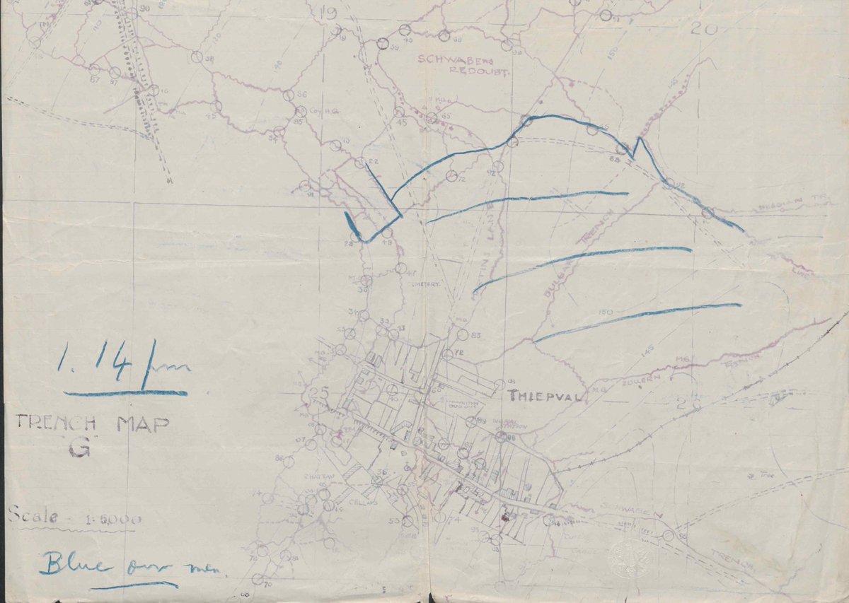 Clearing the north face of the Schwaben redoubt was a bridge too far that day, but the break-in was made.