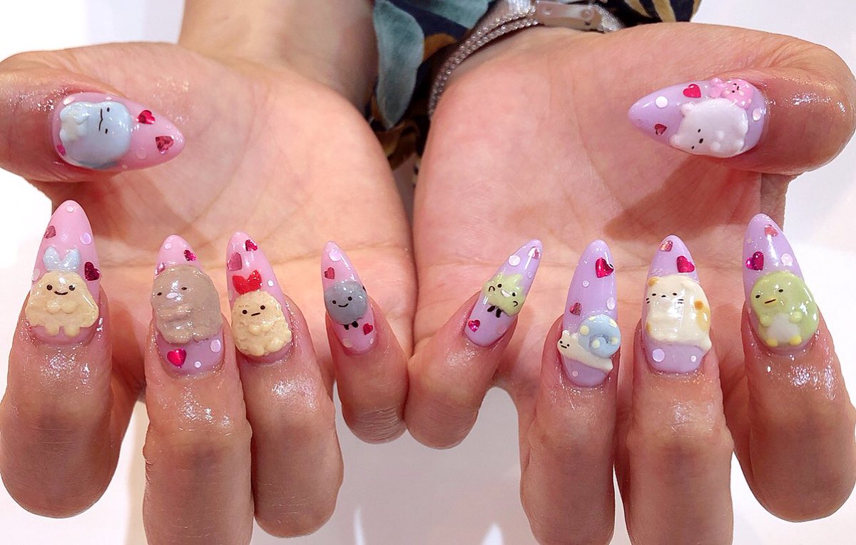 برچسب すみっコぐらしネイル در توییتر