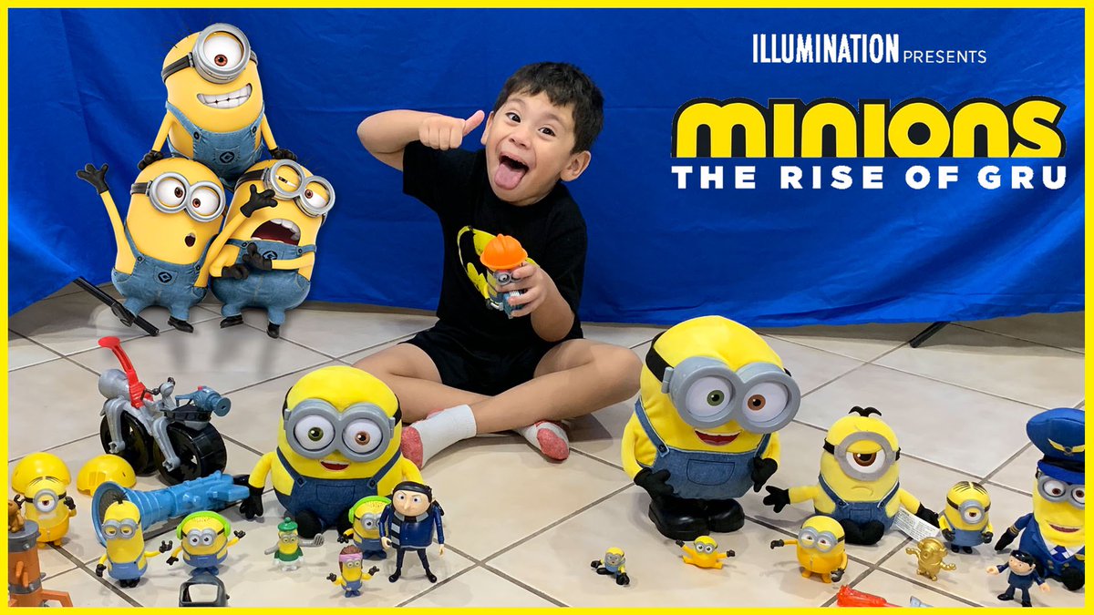 🟡NEW VIDEO🟡 Minions The Rise Of Gru Toy Collection Super Ryan Toys youtu.be/98tT513ucxE