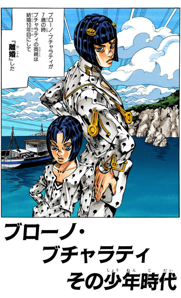 ダチコー ジョジョ記念日 本日9月27日はッ ブローノ ブチャラティ の誕生日ッ 彼は1980年9月27日生まれッ 今年はブローノ ブチャラティ生誕40周年ッ ソースは63巻のプロフィール Jojo ジョジョの奇妙な冒険 黄金の風 ブローノ