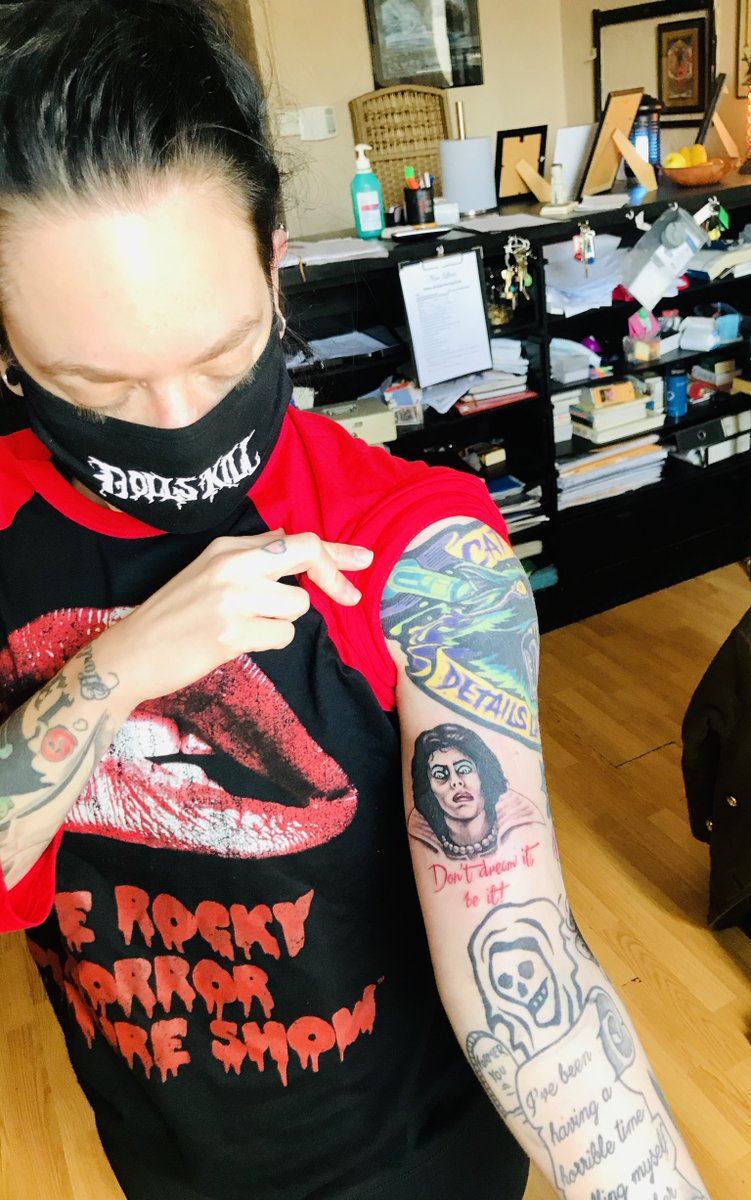 The Rocky Horror Show Temporary Tattoos Frank N Furter BOSS  Etsy UK