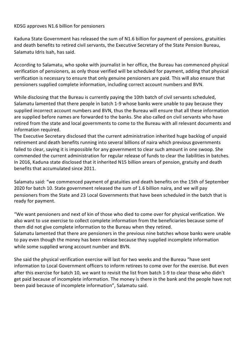 El-Rufai Impact tweet media