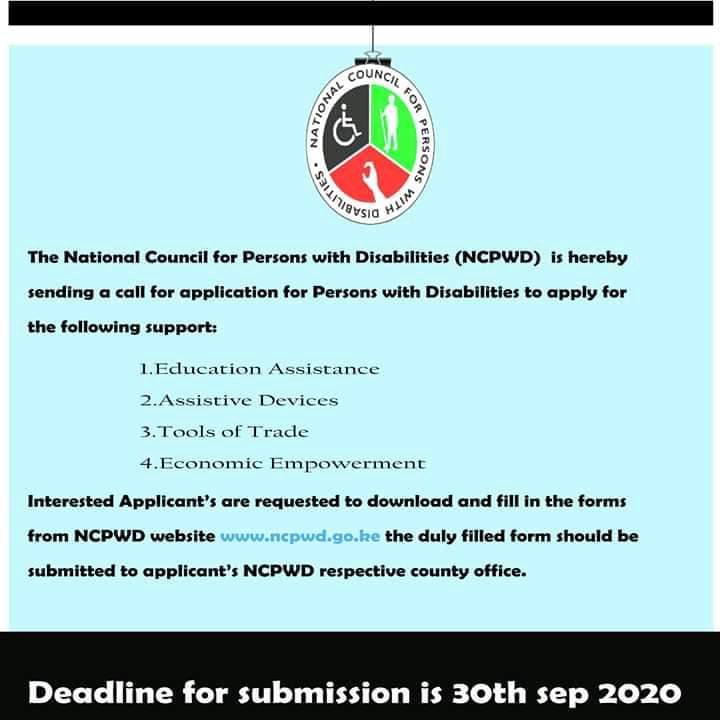 ListenToUsKE's tweet photo. Here's an opportunity for us all @stammeringkenya @Ncpwds @UDPKenya https://t.co/HHW9AwEopp