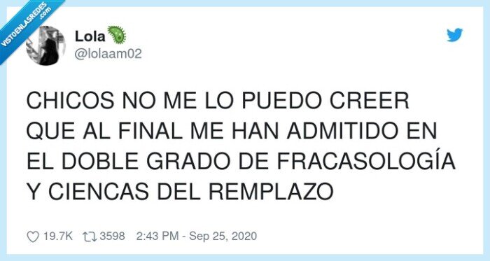 vistoenlasredes's tweet photo. A mi en periodismo, que es casi lo mismo https://t.co/tHylt3VShq https://t.co/j6DnRTrAqz