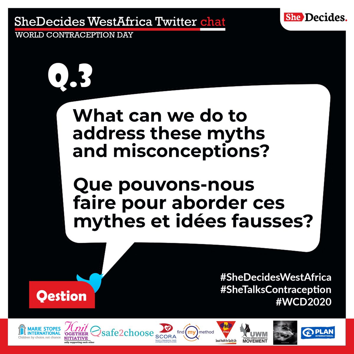 findmymethod's tweet photo. How do we address these myths and misconceptions?
#SheTalksContraception
#SheDecidesWestAfrica
#WCD2020 https://t.co/z8wsUl4Vxi