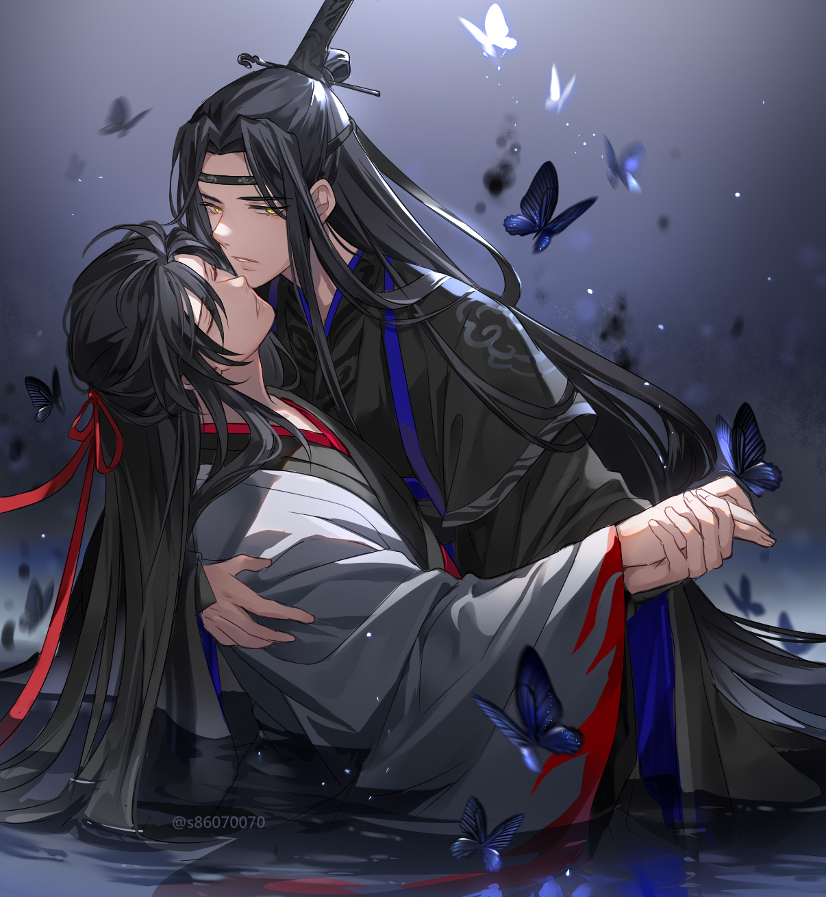 最安値⭐︎ 魔道祖師 狸子 描き下ろし複製原画 結婚ver. 魏無羨 藍忘機 魔道祖師｜優惠推薦- 蝦皮購物- 2025年8月