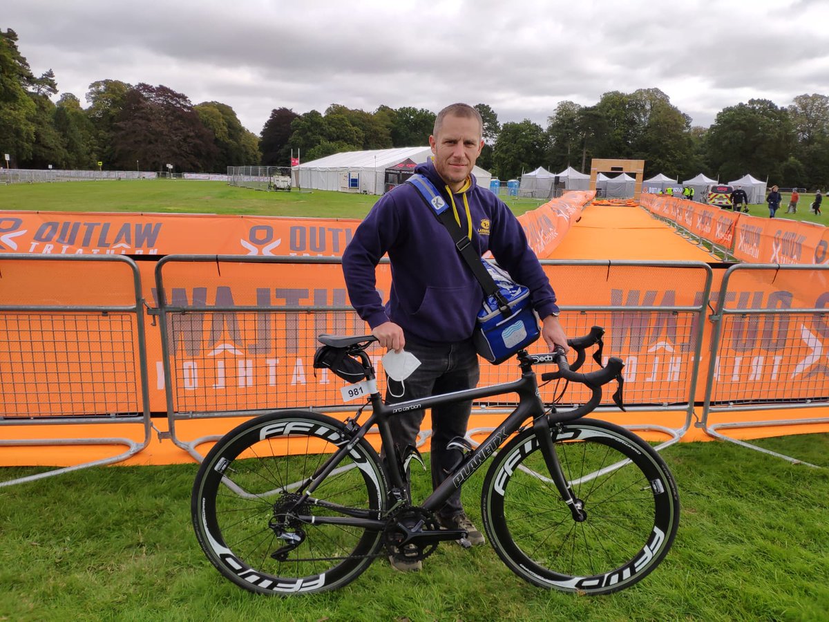 Leejone97523008's tweet photo. Cant wait to get going tomorrow at the @OutlawTriathlon! Had to buy some merchandise as well of course. So glad the amazing organisers have done everything to get this going ahead 👏👏👏 https://t.co/vRnA68OKfw