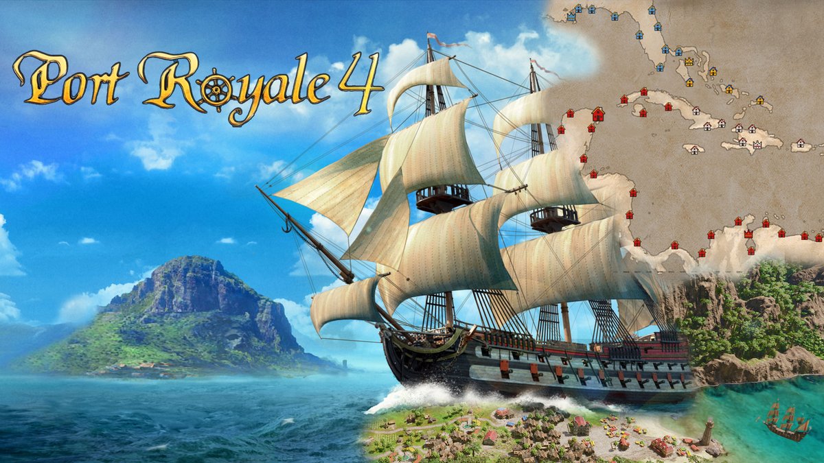 WebgamersDE's tweet photo. Port Royale 4 #portroyale #portroyale4 #portroyal #game #strategiespiel #handelssimulation #aufbauspiel #karibik #kolonialzeit #tutorial #letsplay #gamingminds #kalypso https://t.co/uVrG9MV8LB https://t.co/R5SQFU6OW3
