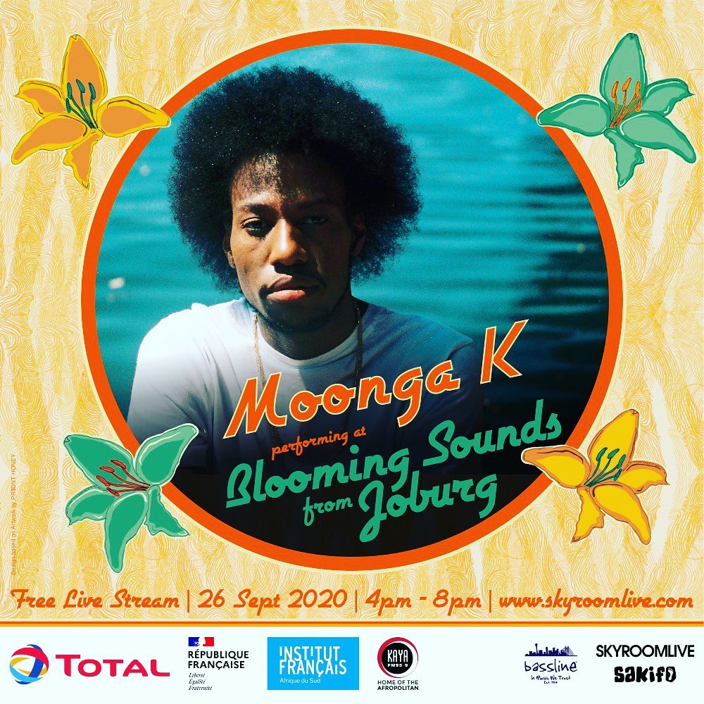 skyroomlive's tweet image. #BloomingSoundsFromJoburg is live from Constitution Hill!
Up next @moongak_ Watch on our Facebook page.
@basslinelive - The French Institute of South Africa (IFAS) -  @Total - @kayafm95dot9

#onlinefestival #skyroomlive