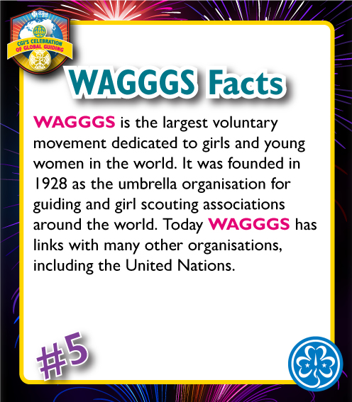 CGIGirlGuides's tweet photo. I know!! another @wagggsworld  fact! We are keeping you on your toes this weekend! time for Fact number 5 #guidesitsagirlthing #CGIvirtualcamp #guidinglife #GuidingRock https://t.co/rSdRBSQK3J