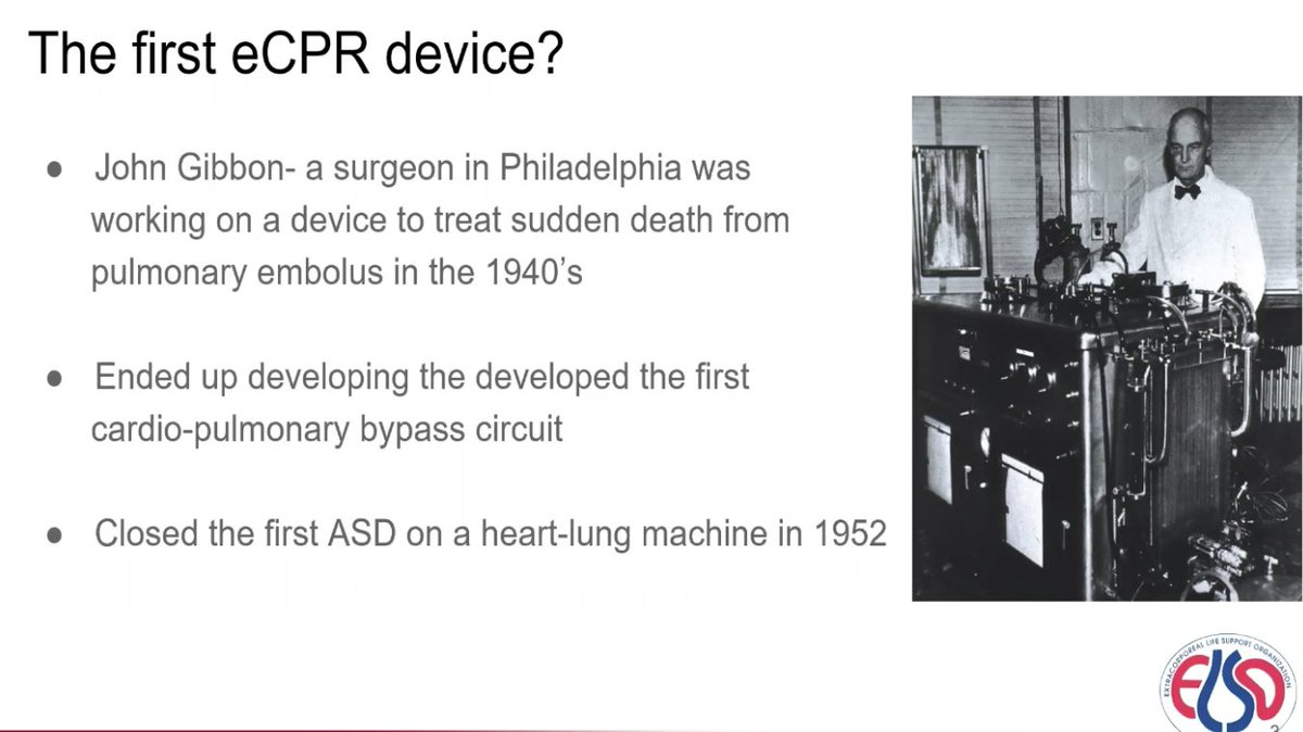 Offering #ECMO to every child experiencing #OHCA? children young few/no comorbidities vs adults
ECLS viable option to change outcome! Instead of door-to-balloon time -> arrest-to-#ECPR time? ultimate scoop & run (or stay-&-play isn't it @LionelLamhaut?)
Maher K #ELSO2020 #PedsICU https://t.co/tfiO5e8d0t