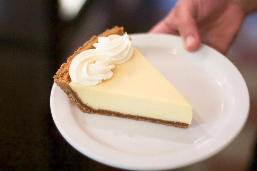 BirchwoodCafe's tweet photo. Its National Key Lime Pie Day and what better way to celebrate than our creamy dreamy blend of sweet and tart filling poured into our buttery house graham cracker crust topped off with fresh whipped cream. Order a slice for pickup with dinner! #goodrealfood https://t.co/7O6RNpLbV9