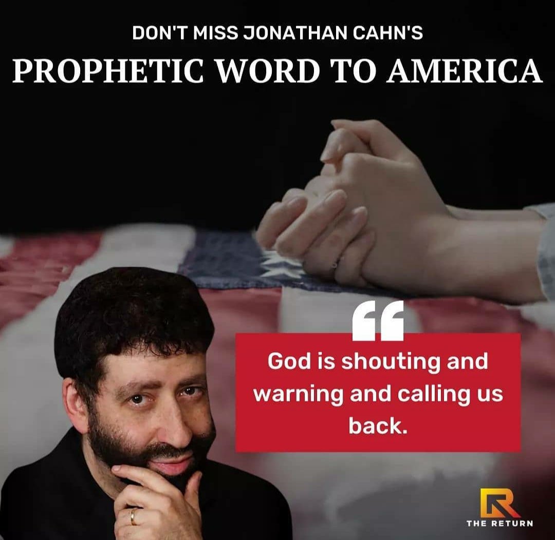 Letters4theLord's tweet image. Thereturn.org 
#NationalDayOfPrayerAndRepentance 
✝️✝️🙏🙌🎶
#ComeToJesus #ReturnToChrist #timeisnow #GodisCalling
Don't miss @Jonathan_Cahn
#prophetic #WarningToAmerica 
Tune in to #livestreaming