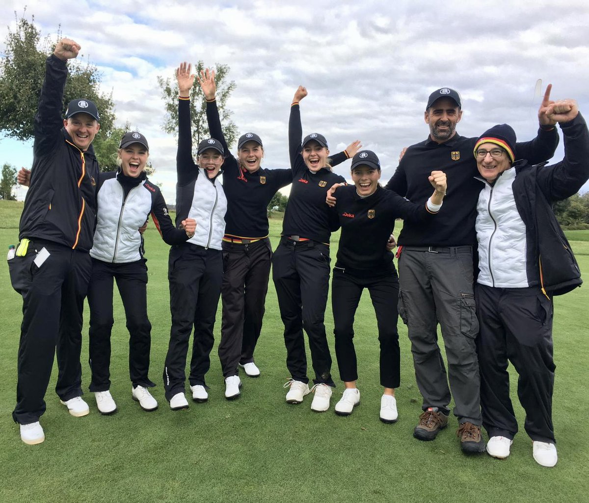 EGA_golf's tweet photo. Congratulations 👏🏻 to Germany 🇩🇪 🥇🏆 for wining the 2020 European Girls’ Team Championship in front of Sweden 🇸🇪 🥈and the Netherlands 🇳🇱 🥉 https://t.co/Ktfl9ztvi1