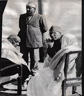 He rechristened the party All Jammu & Kashmir National Conference indicating his leaning towards the Indian National Congress, thereby foreclosing any collaboration with Jinnah & the Muslim League.He was later, in favour of accession to India, but on favourable personal terms.