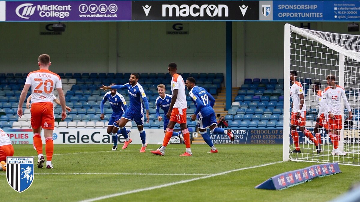 It took Dominic Samuel 6 minutes to open his #Gills account the first time round against Bury. Just the 4 minutes today.. Different debut, same result😉⚡️