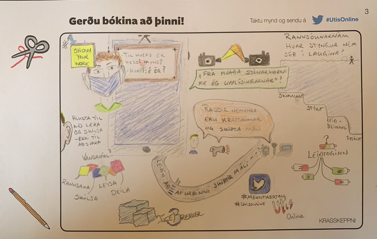 Tek meðal annars þetta veganesti með mér af 👌#UtisOnline  takk <a href="/IngviHrannar/">Ingvi Hrannar</a> og Co. #menntaspjall