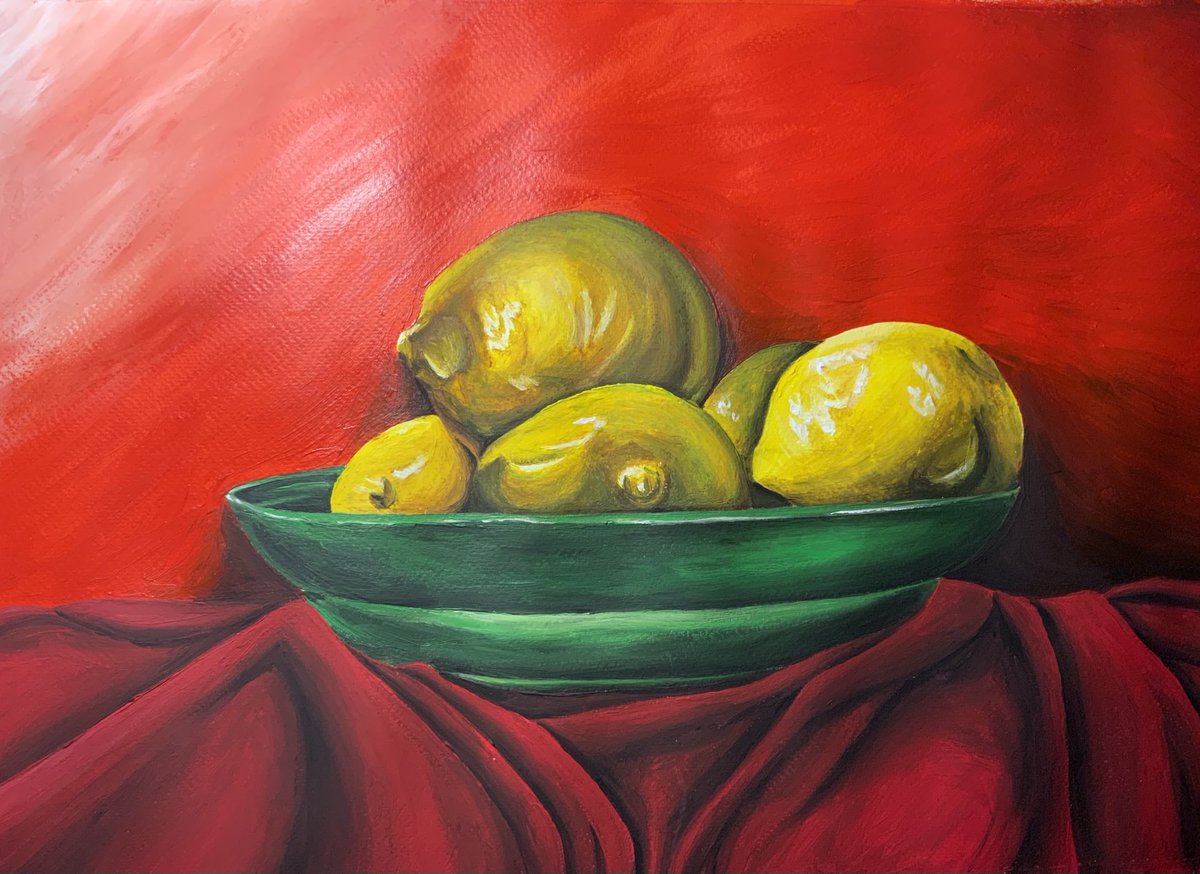 Abigail_Arts's tweet photo. Realista csendélet, akrilfestés - sulis feladat
Realistic still life, acrylic painting - school task
#acrylicpainting #painting #painting🎨 #graphicdrawing #drawing #creative #art #stilllife #study #sketch #schooltask #practice #realistic #realisticdrawing #realistart https://t.co/FvpxWRxqZY