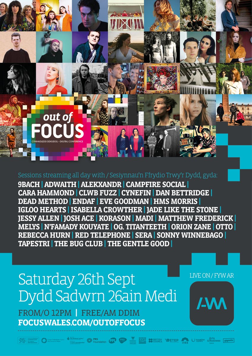 FocusWales's tweet photo. Nawr! Now! #OutOfFOCUSsessions @JoshAceOfficial 4pm | then that last song that skipeed from @JessyAllen 🙌 | #Korason 4:15pm | @madibanduk 4:30pm | @MattJFrederick 4:45pm at
@ambobdim Mwynhewch : Enjoy! https://t.co/Cilqhu3mni #OutOfFOCUS https://t.co/aiFxgWngpz