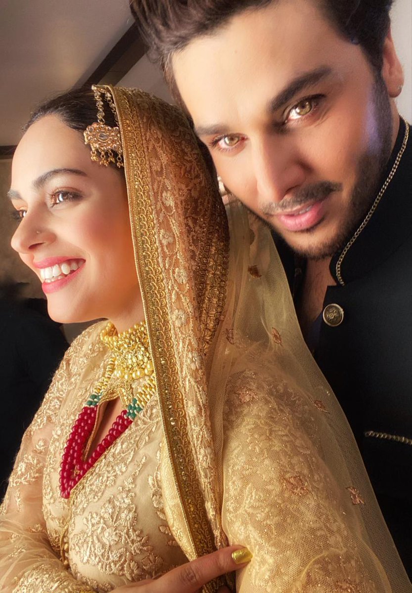 Ahsan Khan and Ushna Shah will be working together in Bandhay Aik Dor Say   Culture  Images