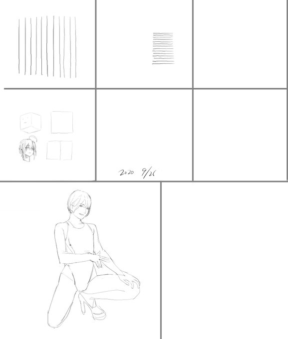 85日目 #クロッキー100日チャレンジ 