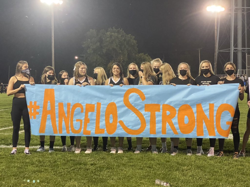 knights_em's tweet photo. Prayers!! We are all here for you! Strength and courage #angelostrong https://t.co/bvPKkTTRiN